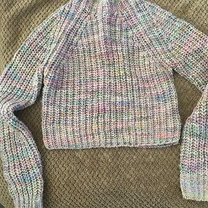 Aritzia Wilfred cropped sweater